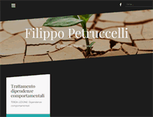 Tablet Screenshot of filippopetruccelli.it
